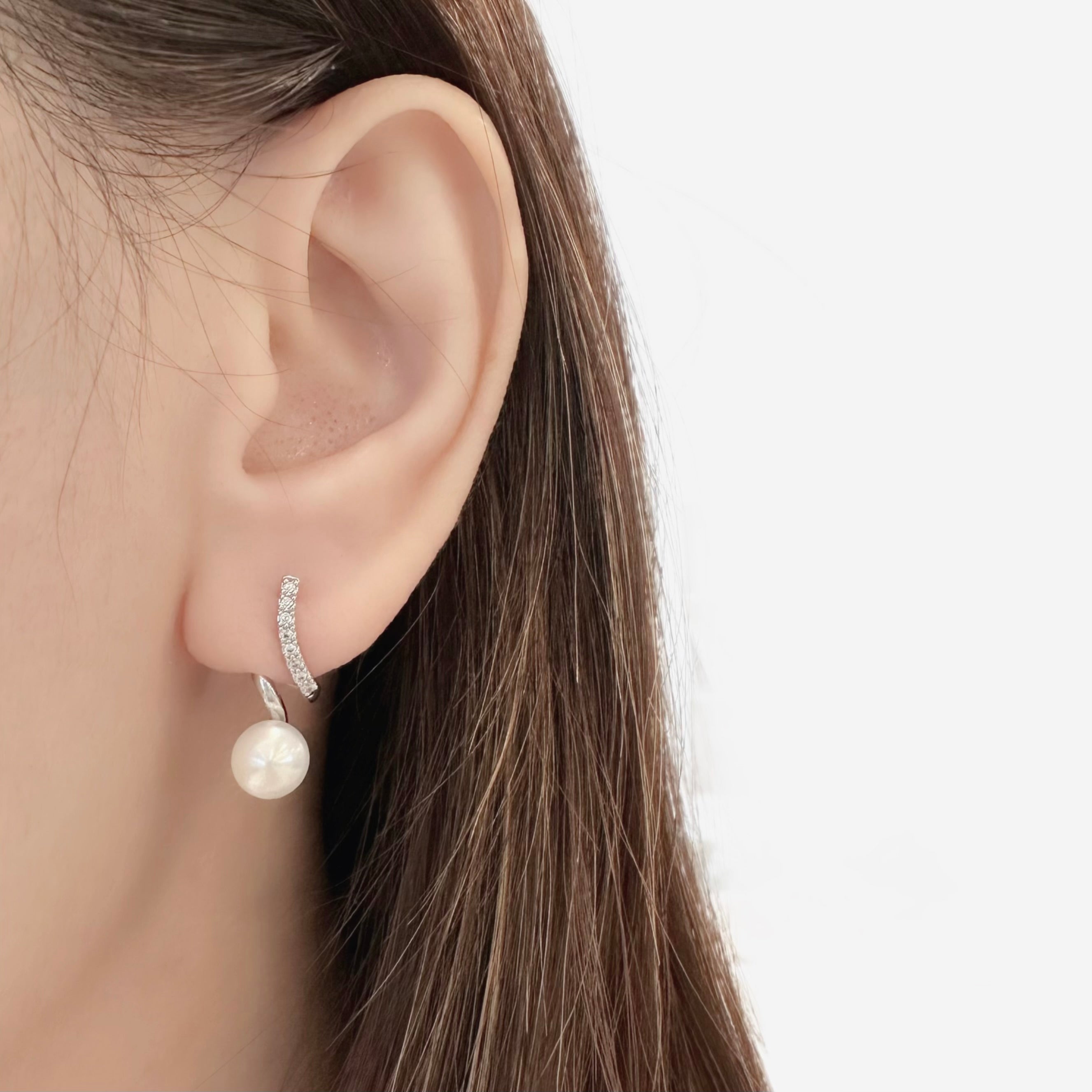 Tsuru Pearl Earrings