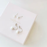 Ava Pearl Jacket Earrings