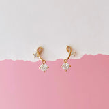 Rose Gold Imperfect Love Earrings