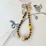 My Fluffy Tiger Eye Crystal Phone Charm