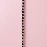 Black Adore You Tennis Bracelet