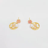 Ume Pearl Earrings 桃花