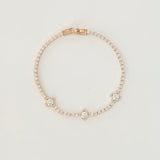 Rose Gold Everluck Tennis Bracelet