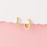 Bérénice Huggie Hoop Earrings