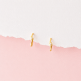 Inès Huggie Hoop Earrings