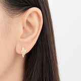 Knotelle Huggie Earrings