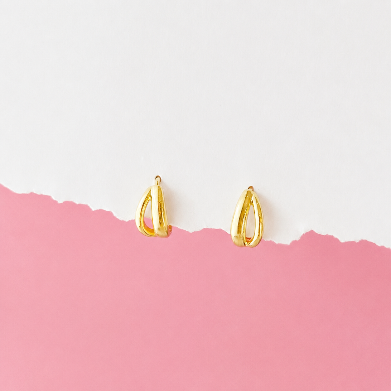 Virelle Huggie Hoop Earrings