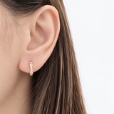 Amélie Huggie Hoop Earrings