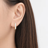 Bérénice Huggie Hoop Earrings