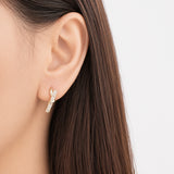 Noémie Huggie Hoop Earrings