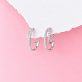 Gabrielle Huggie Hoop Earrings