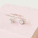 Planet Plastic Resin Earrings