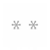 Silver Dotti Bloom Earrings