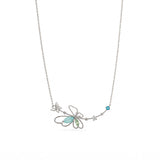 Silver Wingbloom Necklace