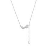 Silver Wish Upon Necklace