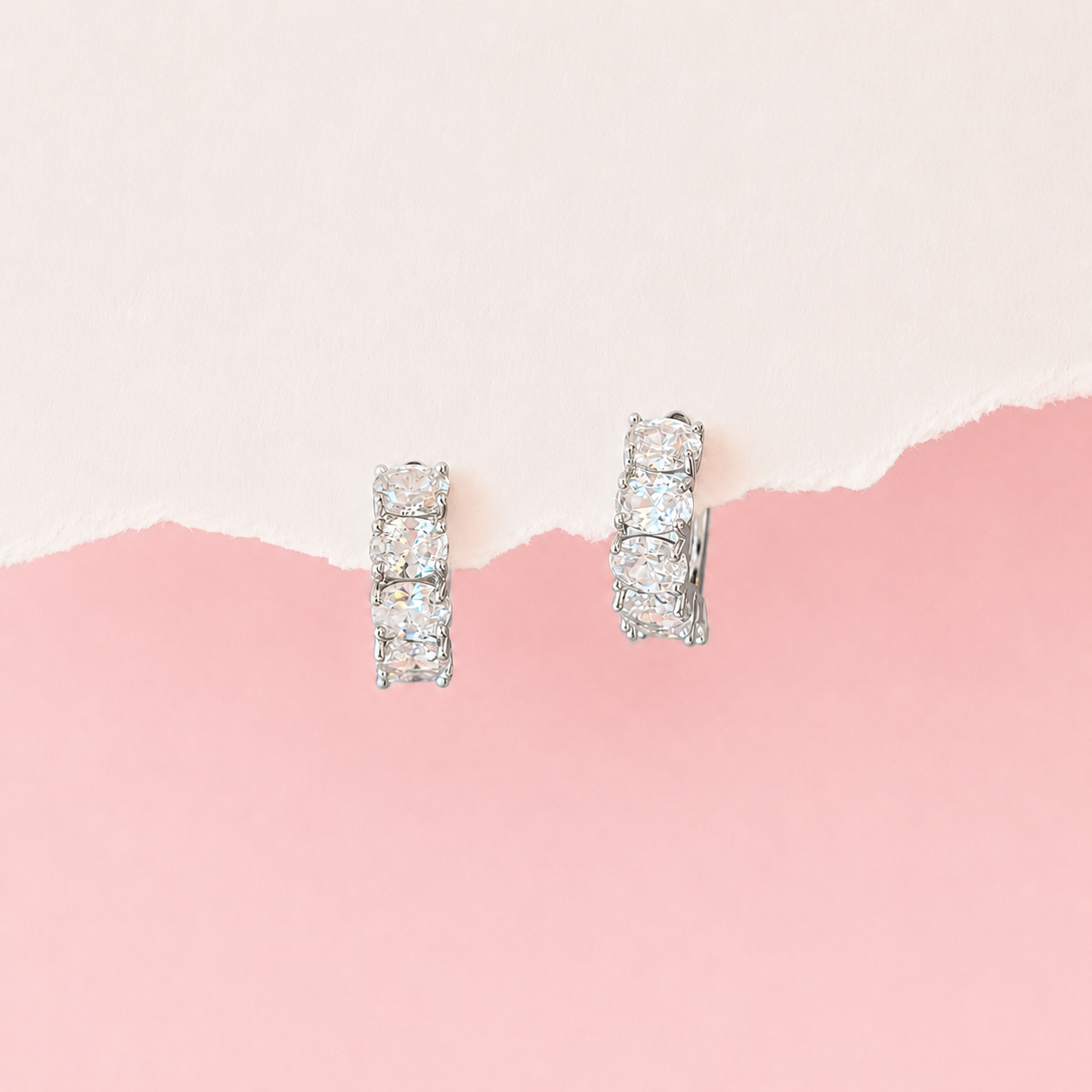 Quinn Huggie Hoop Earrings