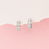Quinn Huggie Hoop Earrings