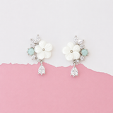 Silver Rue Earrings