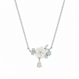 Silver Rue Necklace