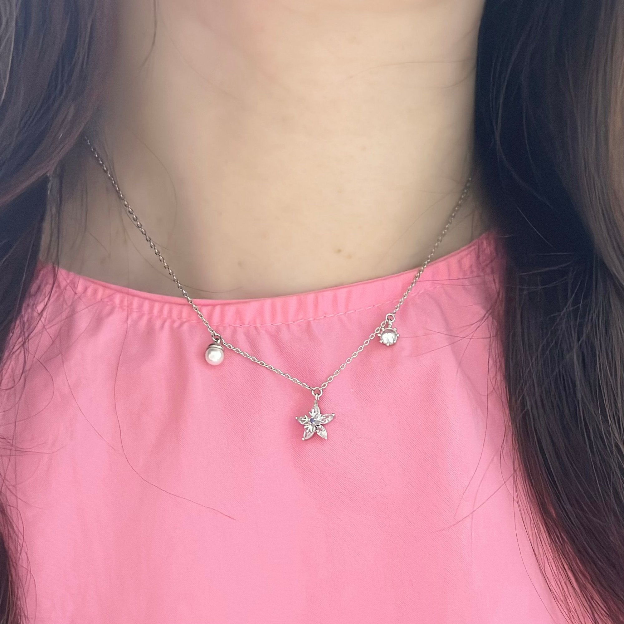 Rose Gold Made in Korea Earrings Korean Anting Cubic Zirconia Jewellery Malaysia Instagram 925 Sterling Silver hypoallergenic snowflake gift shops Jewellery Online Malaysia Shopping No Piercing Perfect Gift special gift Loved One Online jewellery Malaysia Gift for her Rose Gold Korea Made Earrings Korean Jewellery Jewelry Local Brand in Malaysia Cubic  Zirconia Dainty Delicate Minimalist Jewellery Jewelry Bride christmas Silver Gift Set present gift for her gift ideas bracelet gelang necklace rantai