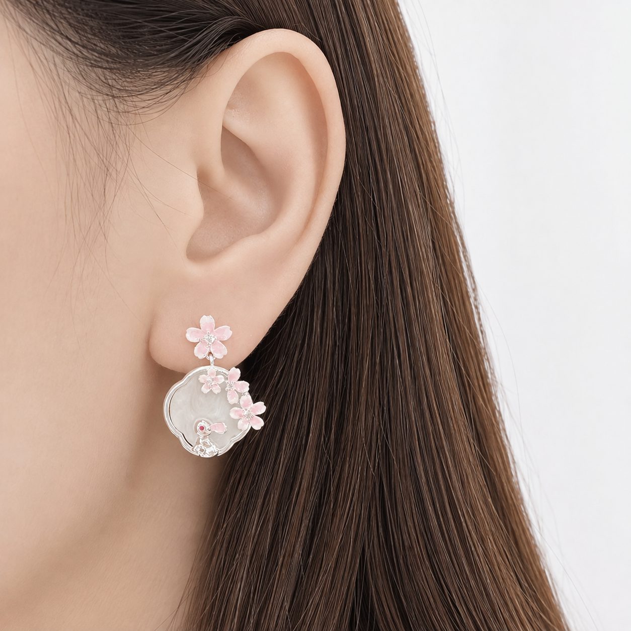 Sakura Bunny Earrings
