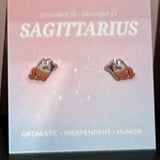 sagittarius Gift idea Gift for her Made in Korea  Cubic Zirconia 925 Sterling Silver  No Piercing Jewelry Dainty Minimalist Dainty Daily wear korean earrings bracelet jewellery Malaysia necklace korean jewellery horoscope zodiac resin earrings handmade earrings paper shrink earrings uv resin earrings 