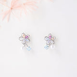 Silver Ixia Earrings
