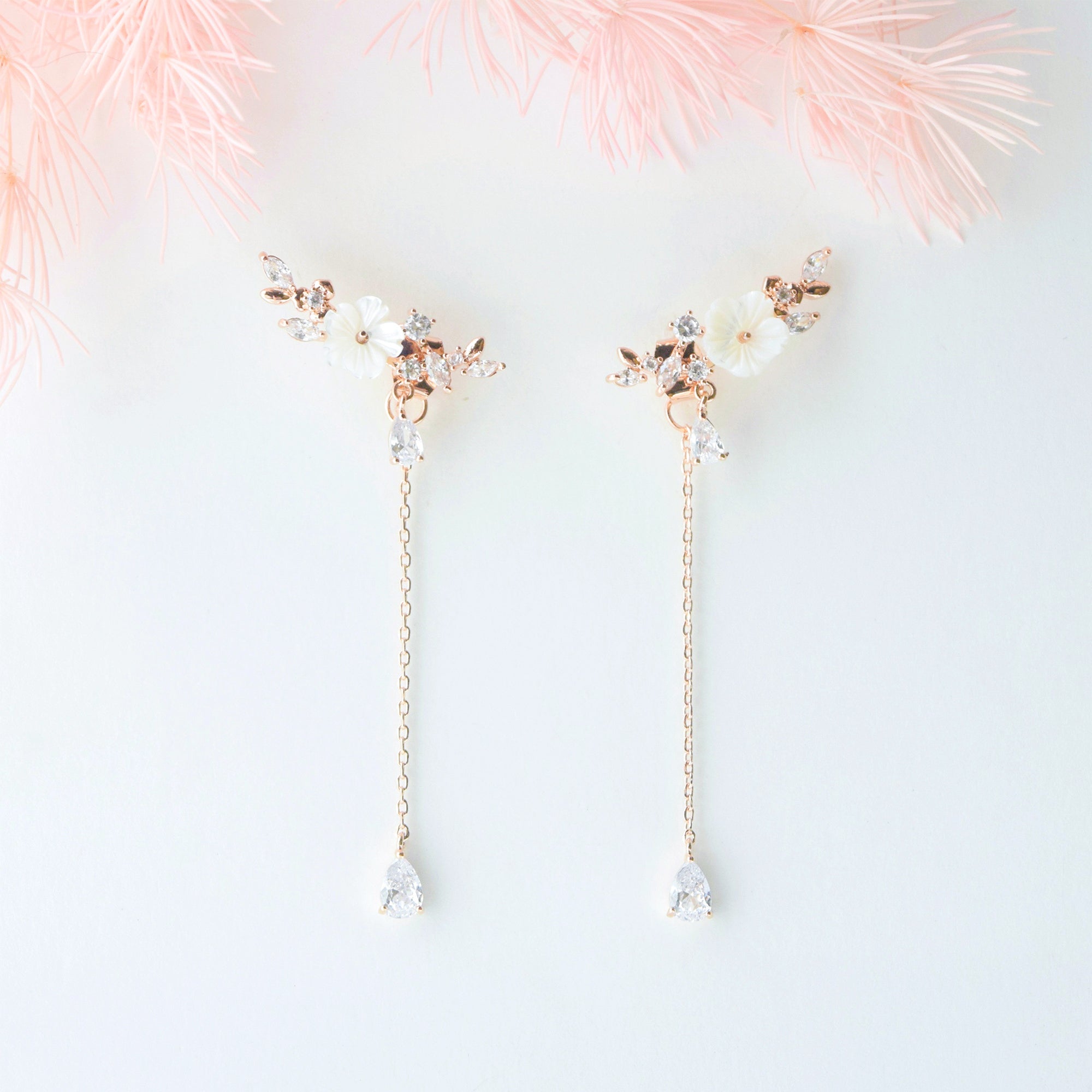 Made in Korea Earrings Korean Anting Cubic Zirconia Bride Bridal Dinner 925 Sterling Silver Fashion Costume Jewellery Online Malaysia Shopping Trendy No Piercing Special Perfect Gift From Heart For Your Loved One Accessory Gift for her Rose Gold Korea Made Earrings Korean Jewellery Jewelry Local Brand in Malaysia Cubic Zirconia Dainty Delicate Minimalist Jewellery Jewelry Bride Clip On Earrings Silver Christmas Gift Set Xmas Silver snowman wreath candy cane present gift for her gift ideas 2 way earrings