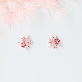 sakura earrings earrings Rose Gold Made in Korea Earrings Korean Anting Cubic Zirconia Jewellery Malaysia Instagram 925 Sterling Silver hypoallergenic Instagram gift shops Jewellery Online Malaysia Shopping No Piercing Perfect Gift special gift Loved One Online jewellery Malaysia Gift for her Rose Gold Korea Made Earrings Korean Jewellery Jewelry Local Brand in Malaysia Cubic Zirconia Dainty Delicate Minimalist Jewellery Jewelry Bride Clip On Earrings Silver Gift Set present gift for her gift ideas