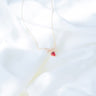 Rose Gold Made in Korea Necklace Korean Rantai Leher Cubic Zirconia Bride Bridal Dinner Rhodium Plated Accessory Fashion Fancy Stylish Jewellery Online Malaysia Shopping Trendy Accessories Daily Wear Jewelry Dainty Minimalist Delicate Special Perfect Gift From Heart For Your Loved One