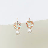 Rose Gold Made in Korea Earrings Korean Anting Cubic Zirconia Bride Bridal Dinner 925 Sterling Silver Fashion Costume Jewellery Online Malaysia Shopping Trendy No Piercing Special Perfect Gift From Heart For Your Loved One Accessory Gift for her Rose Gold Korea Made Earrings Korean Jewellery Jewelry Local Brand in Malaysia Cubic Zirconia Dainty Delicate Minimalist Jewellery Jewelry Bride Clip On Earrings Silver cny chinese new year lunar gift for her valentine valentine's day pearl earrings