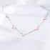 Made in Korea Necklace Korean Rantai Leher Cubic Zirconia Bride Bridal Dinner Rhodium Plated Accessory Fashion Fancy Stylish Jewellery Online Malaysia Shopping Trendy Accessories Daily Wear Jewelry Dainty Minimalist Delicate Special Perfect Gift From Heart For Your Loved One