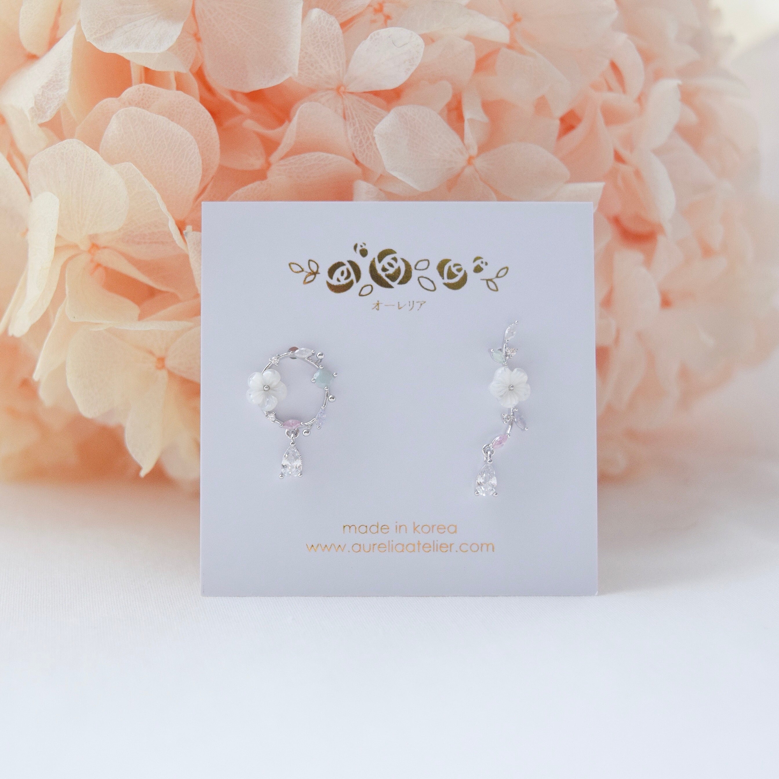 Made in Korea Earrings Necklace Bracelet Korean Anting Rantai Gelang Tangan Cubic Zirconia Bride Bridal Dinner 925 Sterling Silver Accessory Fashion Fancy Stylish Costume Jewellery Online Malaysia Shopping Trendy Accessories Daily Wear Jewelry Dainty Minimalist Delicate Clip On Earrings No Piercing Special Perfect Gift From Heart For Your Loved One Happy Valentines Day Petite Floral Box gift for her bracelet, surprise gift, birthday gift, gift set, premium gift, online gift shop, bridesmaid gift,