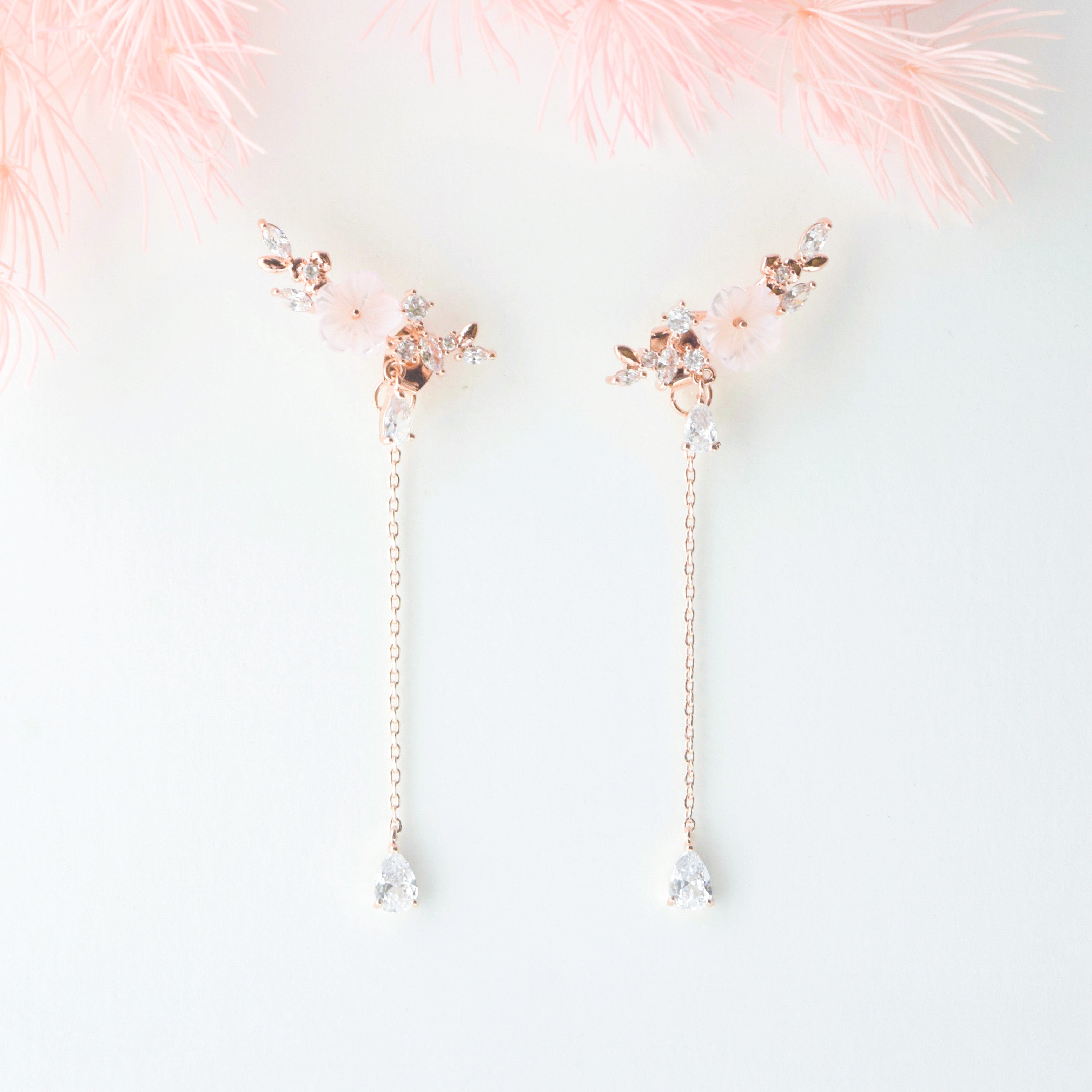 Made in Korea Earrings Korean Anting Cubic Zirconia Bride Bridal Dinner 925 Sterling Silver Fashion Costume Jewellery Online Malaysia Shopping Trendy No Piercing Special Perfect Gift From Heart For Your Loved One Accessory Gift for her Rose Gold Korea Made Earrings Korean Jewellery Jewelry Local Brand in Malaysia Cubic Zirconia Dainty Delicate Minimalist Jewellery Jewelry Bride Clip On Earrings Silver Christmas Gift Set Xmas Silver snowman wreath candy cane present gift for her gift ideas 2 way earrings
